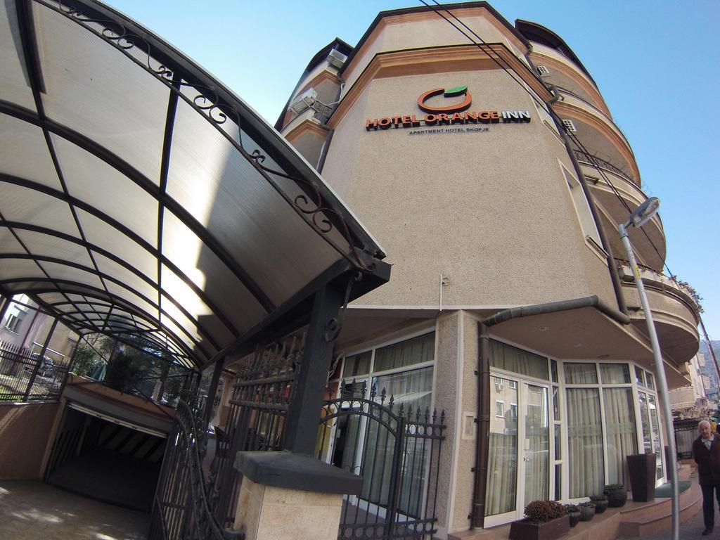 Hotel Orange Inn Szkopje Kültér fotó